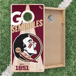 Load image into Gallery viewer, Florida State Seminoles Cornhole Boards 2x4 (Officially Licensed)
