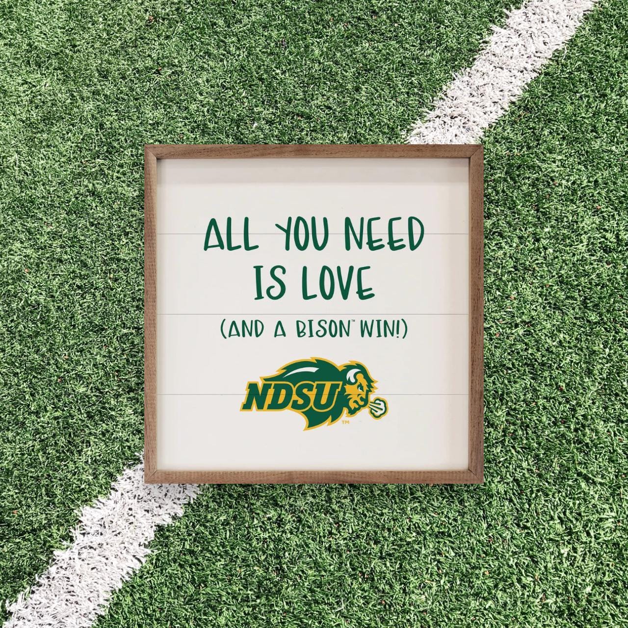 North Dakota State Bison Artwork | North Dakota State Bison Wall Art (Officially Licensed)