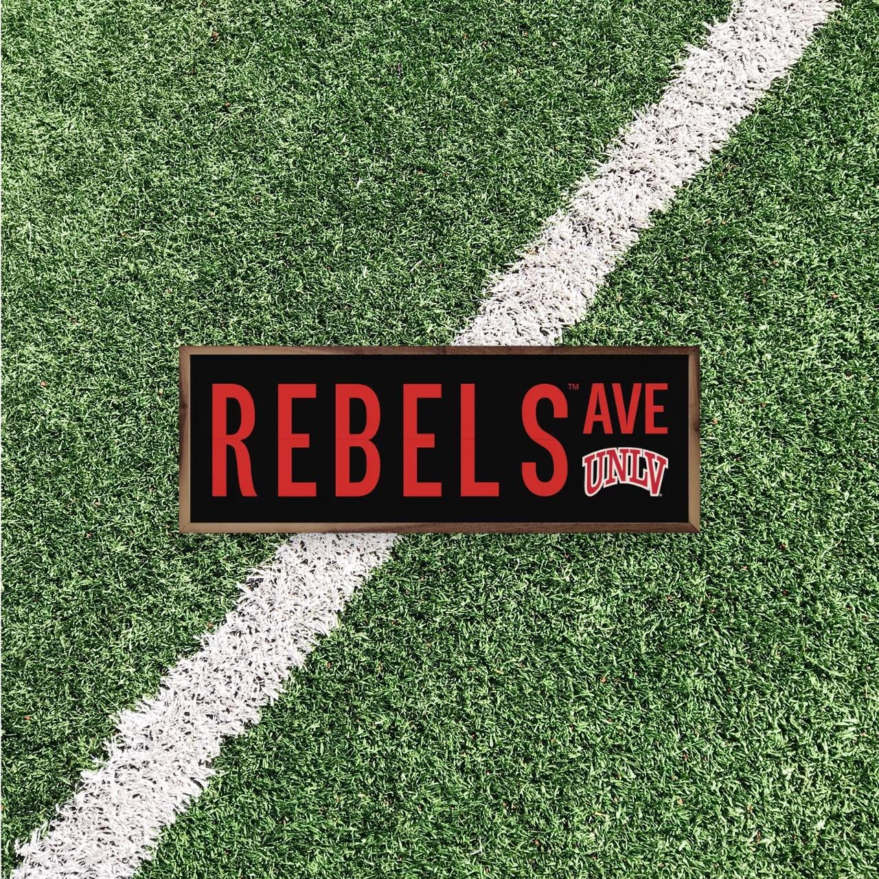 UNLV Rebels Artwork | UNLV Rebels Wall Art (Officially Licensed) Rectangle Rectangle