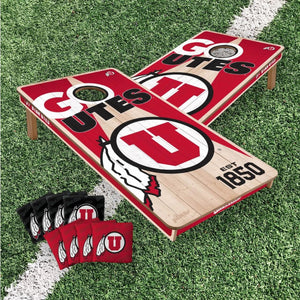 Utah Utes Cornhole Boards 2x4 (Officially Licensed)