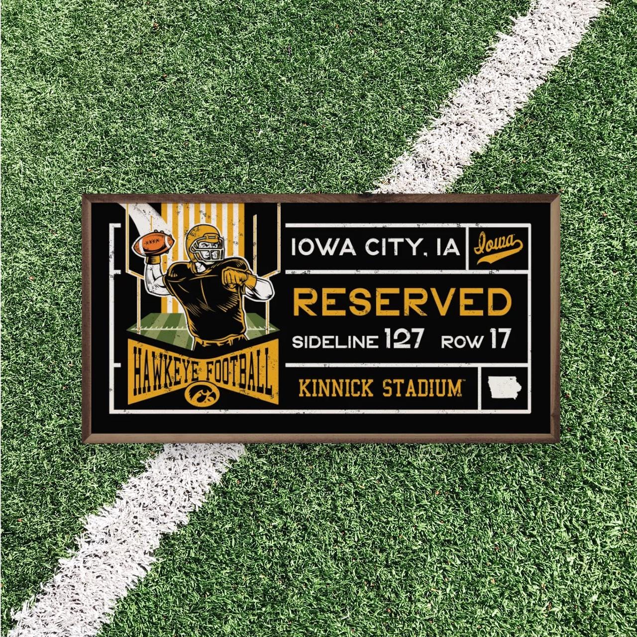 Iowa Hawkeyes Artwork | Iowa Hawkeyes Wall Art (Officially Licensed)