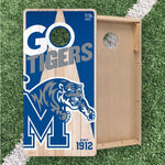 Load image into Gallery viewer, Memphis Tigers Cornhole Boards 2x4 (Officially Licensed)
