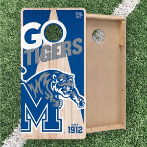Memphis Tigers Cornhole Boards 2x4 (Officially Licensed)