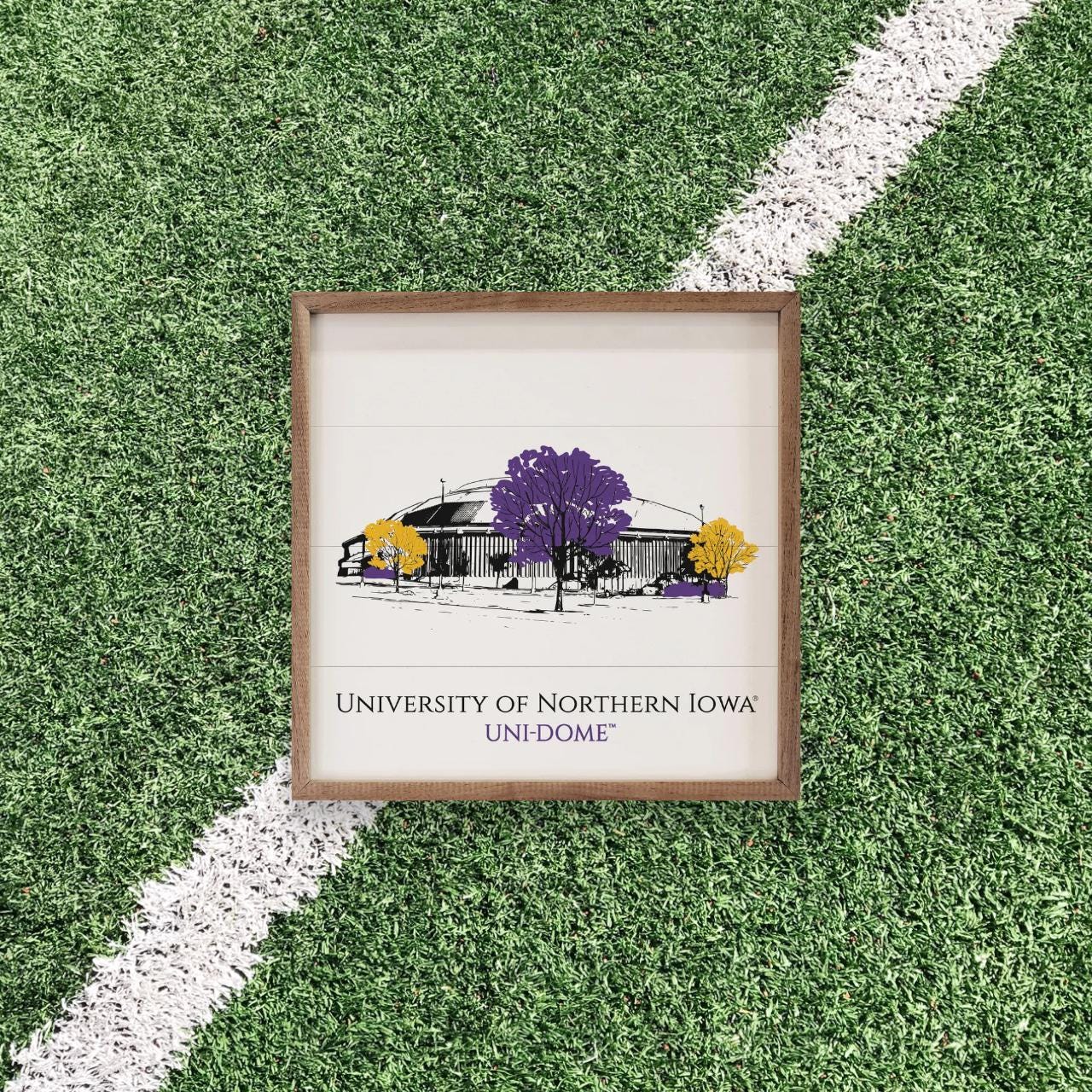 Northern Iowa Panthers Artwork | Northern Iowa Panthers Wall Art (Officially Licensed)Square