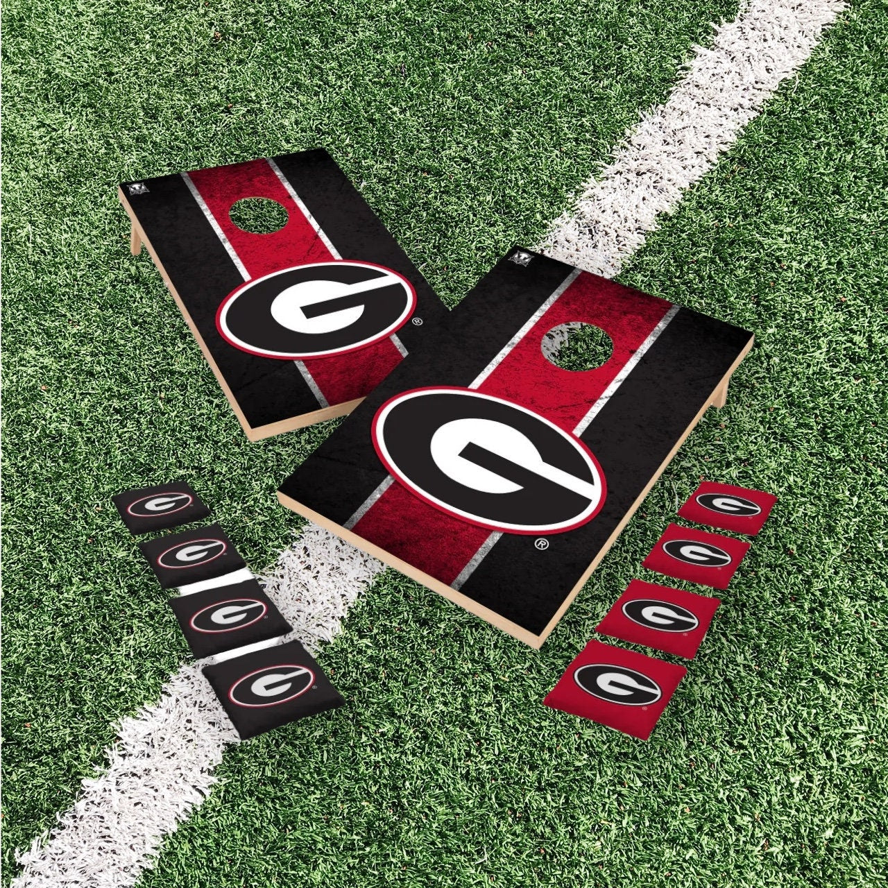 Georgia Bulldogs Tide Cornhole Boards 2x3 | Officially Licensed