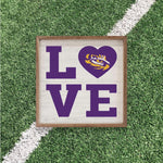 Load image into Gallery viewer, LSU Tigers Artwork | LSU Tigers Wall Art (Officially Licensed)Square
