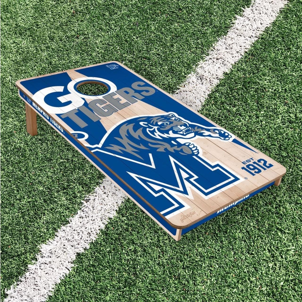 Memphis Tigers Cornhole Boards 2x4 (Officially Licensed)