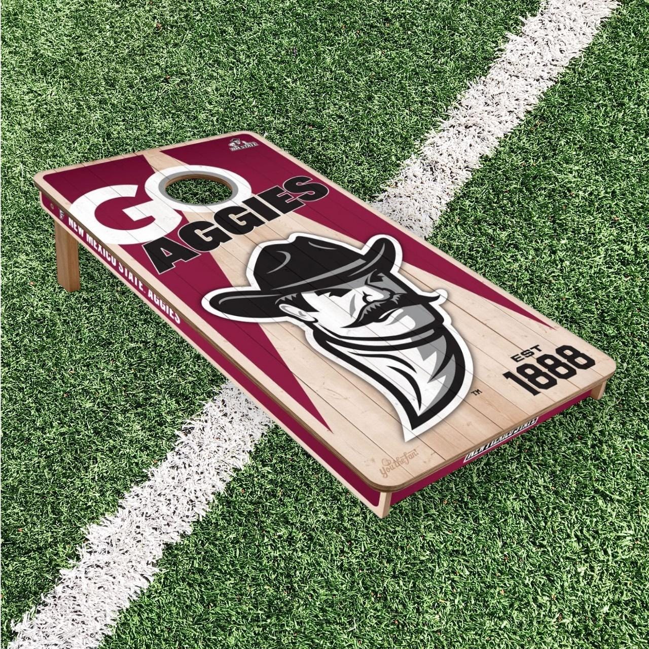 New Mexico State Aggies Cornhole Boards 2x4 (Officially Licensed)