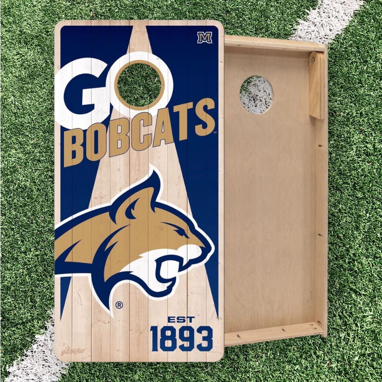 Montana State Bobcats Cornhole Boards 2x4 (Officially Licensed)
