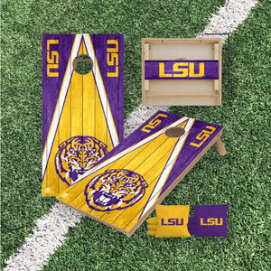 LSU Tigers Cornhole Boards 2x4 | Officially Licensed