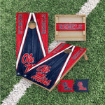 Load image into Gallery viewer, Ole Miss Rebels Cornhole Boards 2x4 | Officially Licensed
