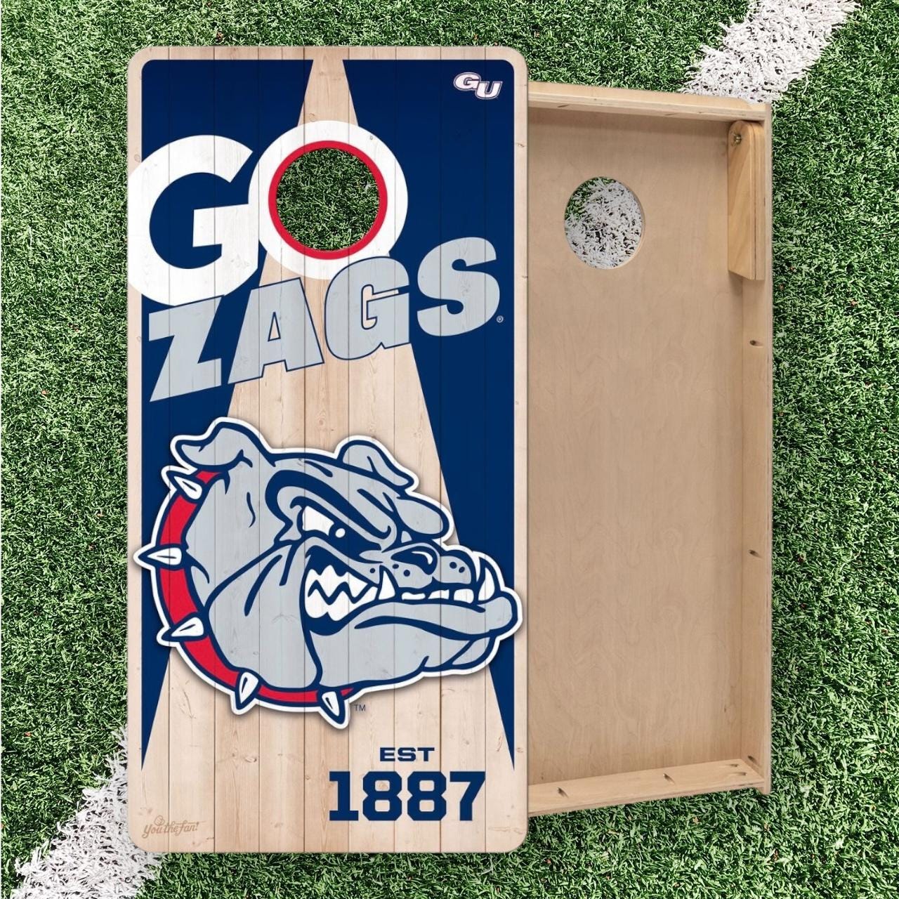 Gonzaga Bulldogs Cornhole Boards 2x4 (Officially Licensed)
