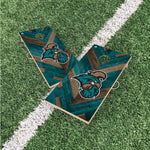 Load image into Gallery viewer, Coastal Carolina Chanticleers Cornhole Boards 2x4 Officially Licensed
