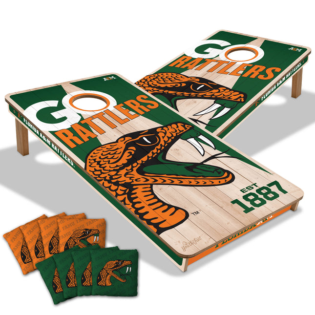 Florida A&M Rattlers 2x4 Cornhole Boards
