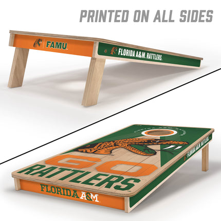 Florida A&M Rattlers 2x4 Slogan Series Cornhole Boards