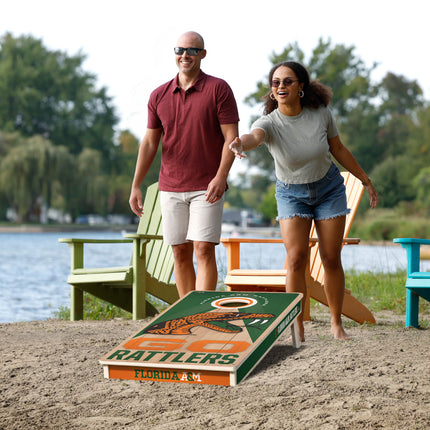 Florida A&M Rattlers 2x4 Slogan Series Cornhole Boards