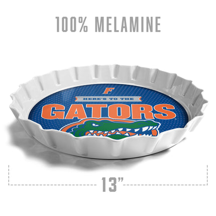 Florida Gators Bottle Cap Serving Tray