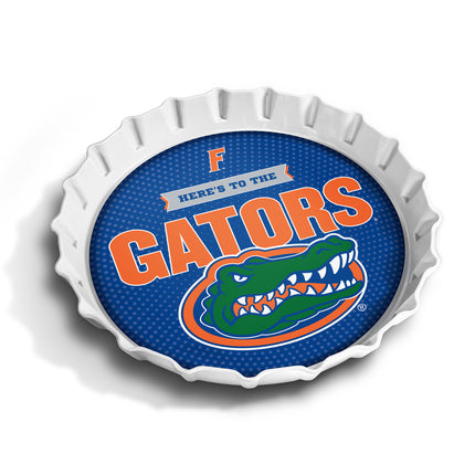 Florida Gators Bottle Cap Serving Tray