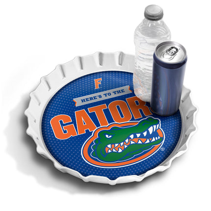 Florida Gators Bottle Cap Serving Tray