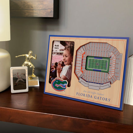 Florida Gators 3D StadiumView Picture Frame