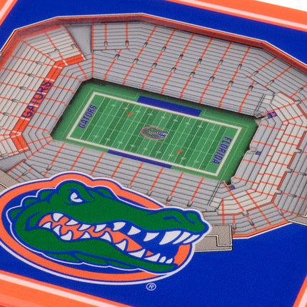 Florida Gators 3D Stadium View Coasters
