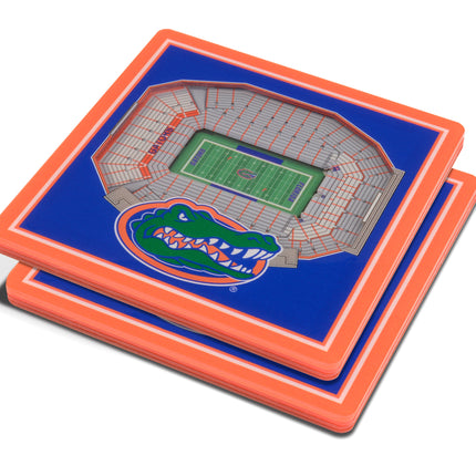 Florida Gators 3D Stadium View Coasters