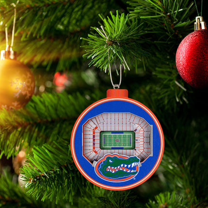 Florida Gators 3D StadiumView Ornaments