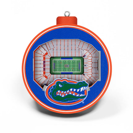 Florida Gators 3D StadiumView Ornaments