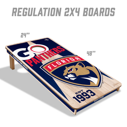 Florida Panthers 2x4 Cornhole