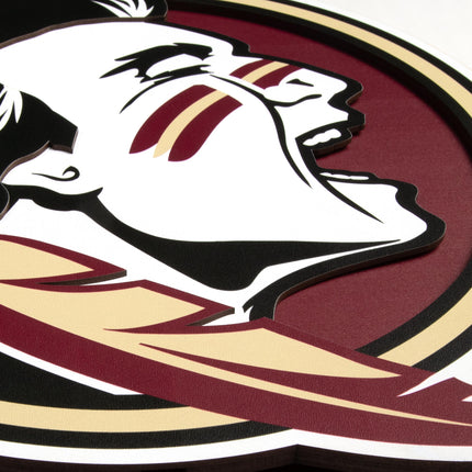 Florida State Seminoles 3DX Die Cut Logo
