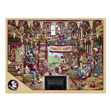 Florida State Seminoles Barnyard Fans Puzzle - 500 PC