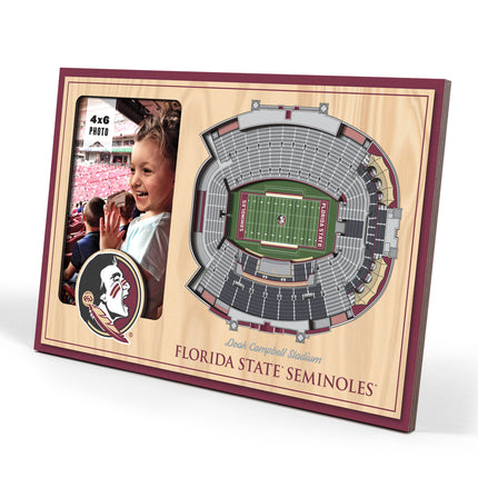 Florida State Seminoles 3D StadiumView Picture Frame