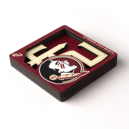 Florida State Seminoles 3D Logo Series Magnet