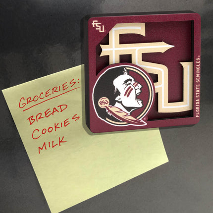 Florida State Seminoles 3D Logo Series Magnet