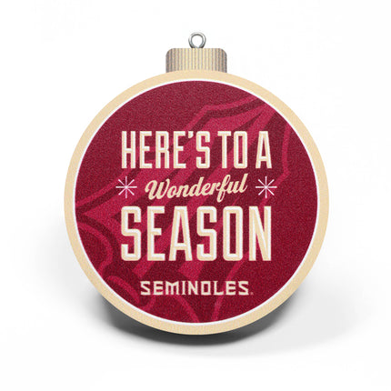 Florida State Seminoles 3D Logo Series Ornament