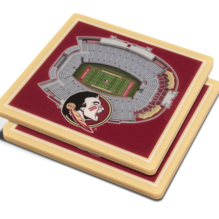Florida State Seminoles 3D Stadium View Coasters