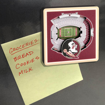 Florida State Seminoles 3D StadiumView Magnets