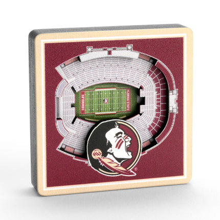 Florida State Seminoles 3D StadiumView Magnets
