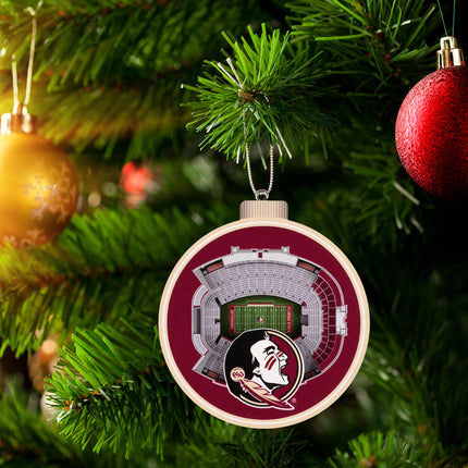 Florida State Seminoles 3D StadiumView Ornaments