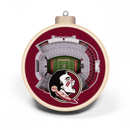 Florida State Seminoles 3D StadiumView Ornaments