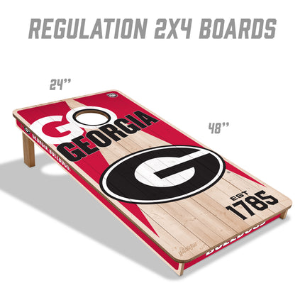 Georgia Bulldogs 2x4 Cornhole Booards
