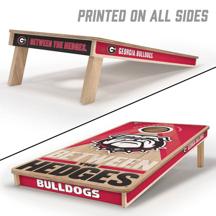 Georgia Bulldogs 2x4 Slogan Series Cornhole Boards