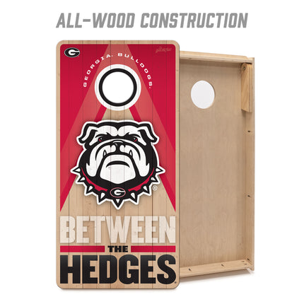 Georgia Bulldogs 2x4 Slogan Series Cornhole Boards