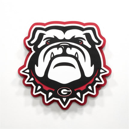 Georgia Bulldogs 3DX Die Cut Logo