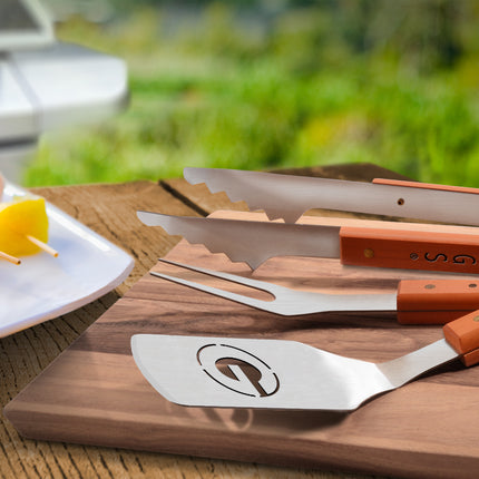 Georgia Bulldogs Classic Series 3-Piece BBQ Set