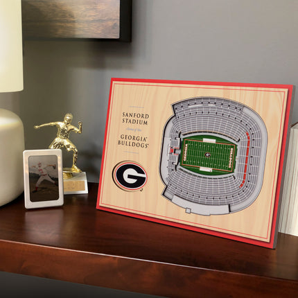 Georgia Bulldogs 3D StadiumView Desktop