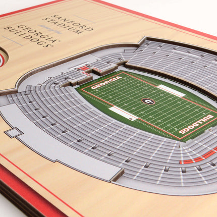 Georgia Bulldogs 3D StadiumView Desktop