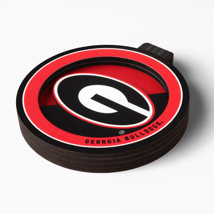 Georgia Bulldogs 3D Logo Series Ornament