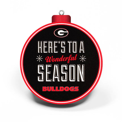 Georgia Bulldogs 3D StadiumView Ornaments