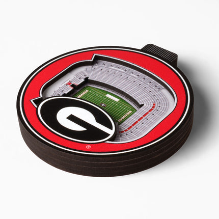 Georgia Bulldogs 3D StadiumView Ornaments